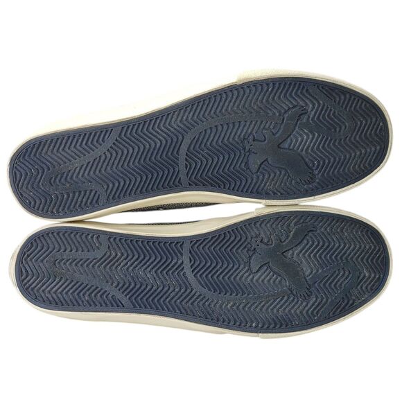 American Eagle Mens Size 12 Herringbone Canvas Sneakers Lace Up 6487-020 - Picture 7 of 12